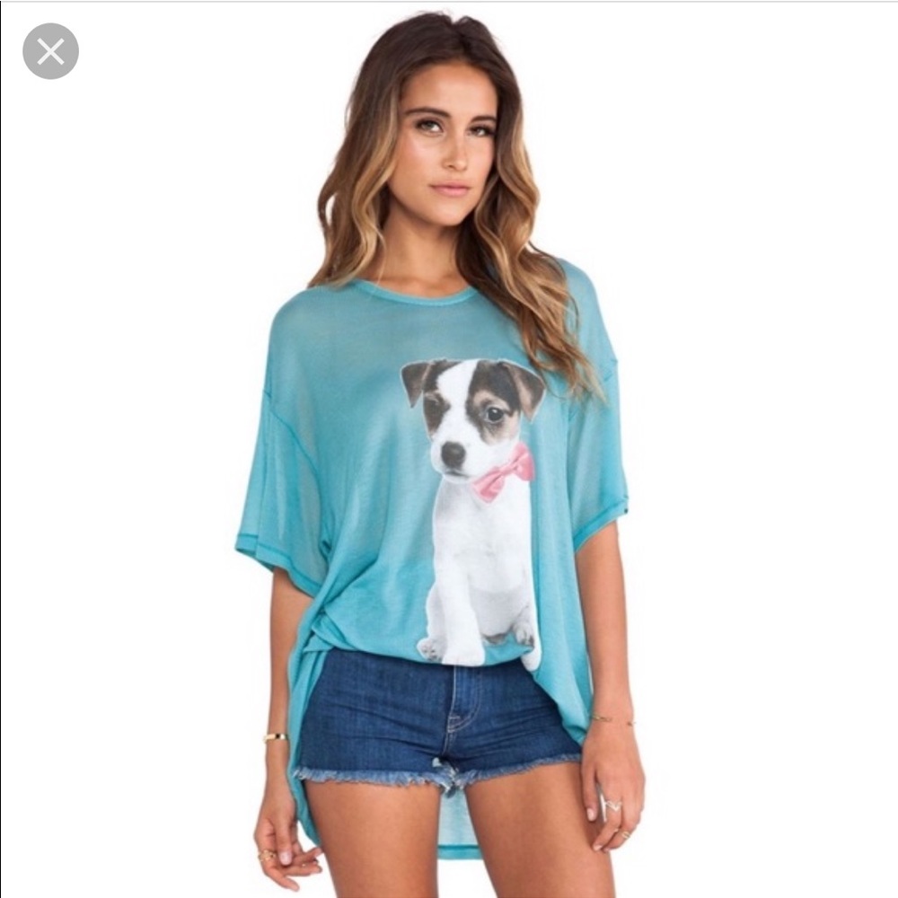 Wild fox dog shirt